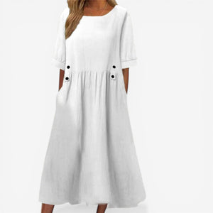 Kalyne | Refined Dress White