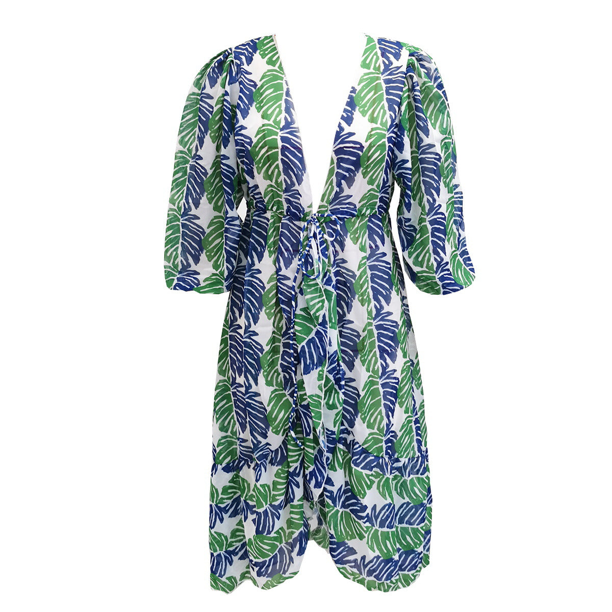 Hollow strap one-piece swimsuit beach two-piece set