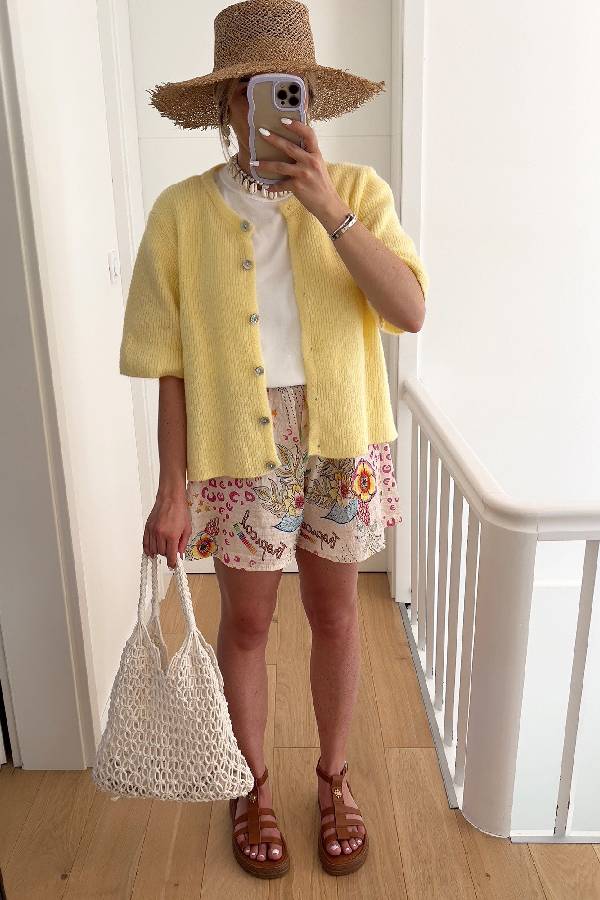 Pelagia Vest Yellow one size