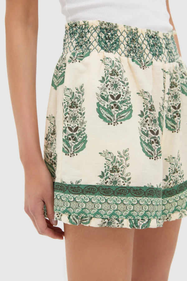 Jade Terrace Print Shorts