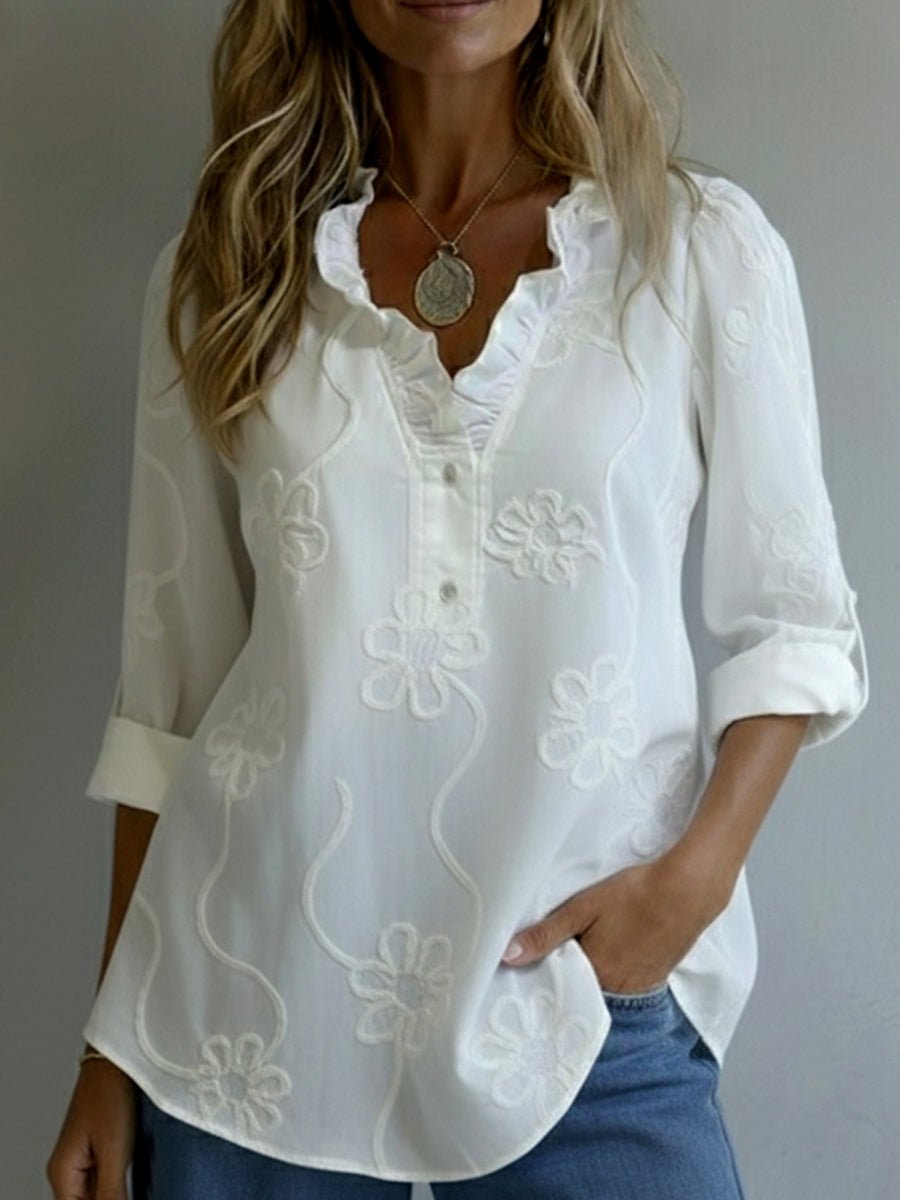 AeroSoft™ Spring Blouse – Lightweight, Elegant & Effortless Fit