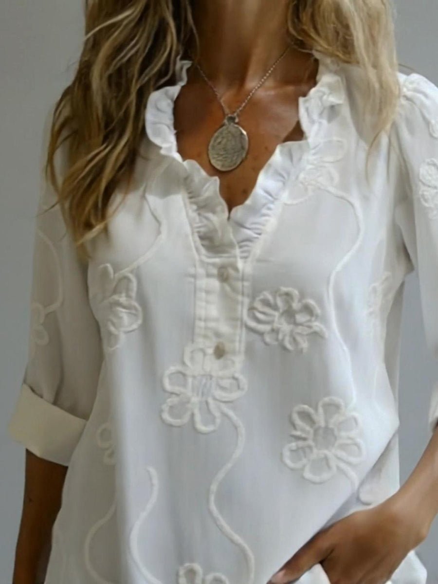 AeroSoft™ Spring Blouse – Lightweight, Elegant & Effortless Fit