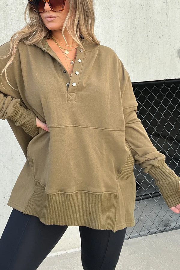 2023 FIRST CLASS OVERSIZED HOODIE Olive