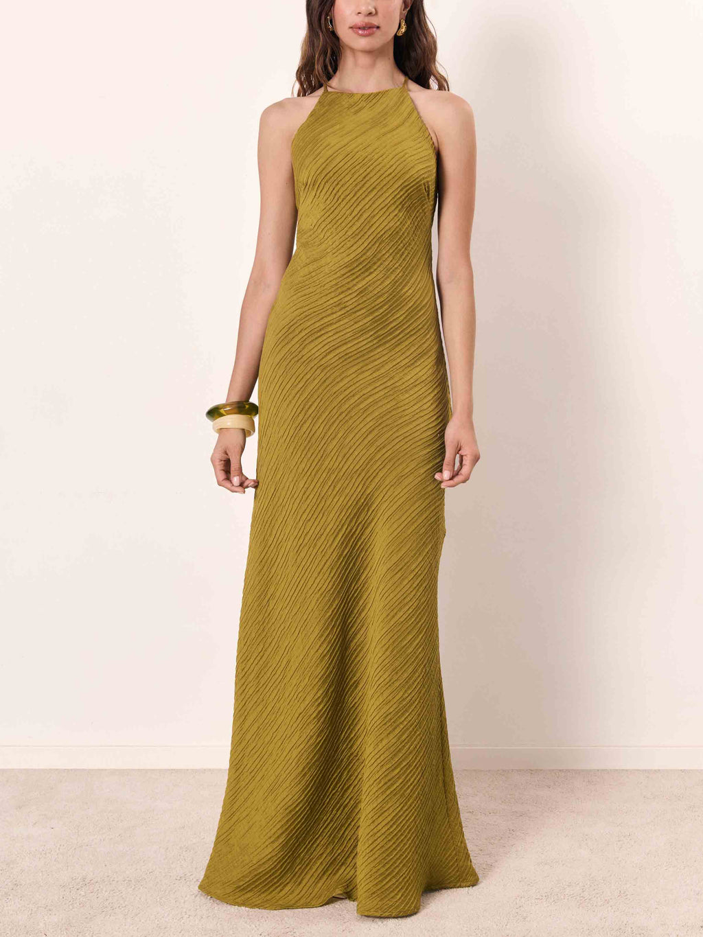 Elegantes, sexy, rückenfreies Party-Maxikleid mit Schnürung