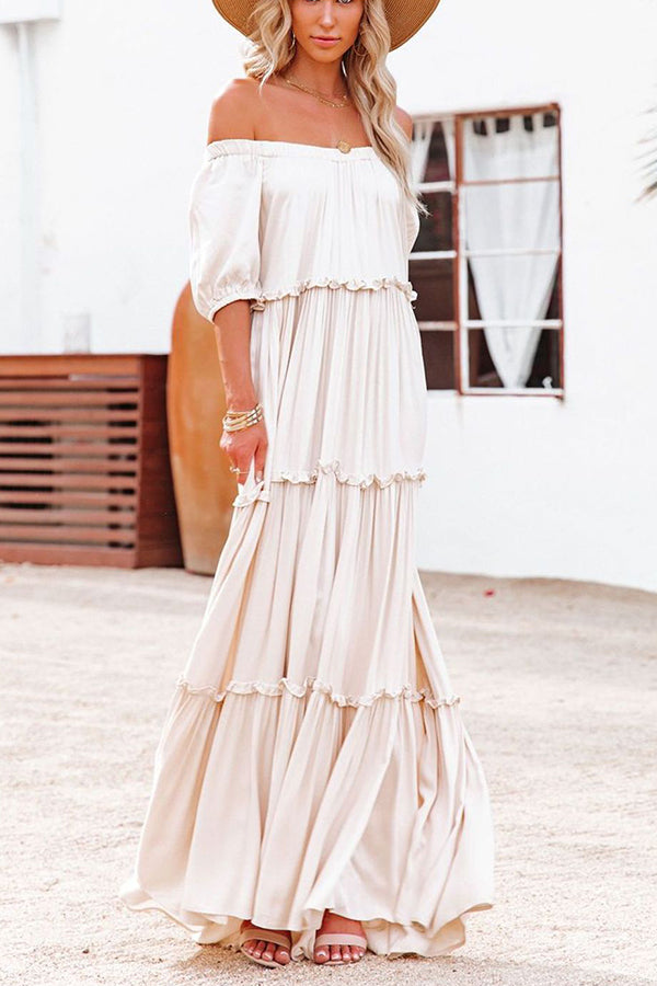 French style high waist fashion temperament suspender dress Pink