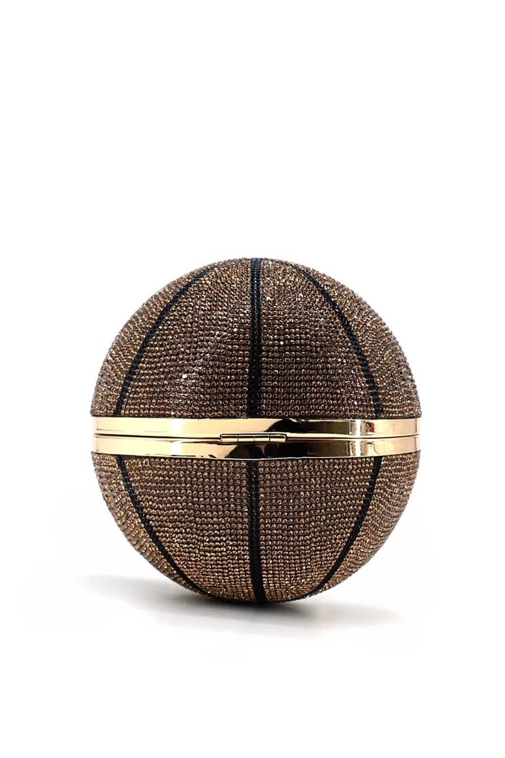 Rhinestone Basketball Evening Clutch With Straps