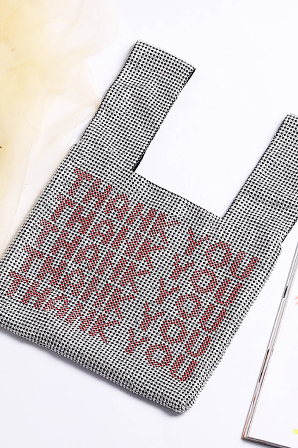 Many Thanks Crystal Embellished Handbag