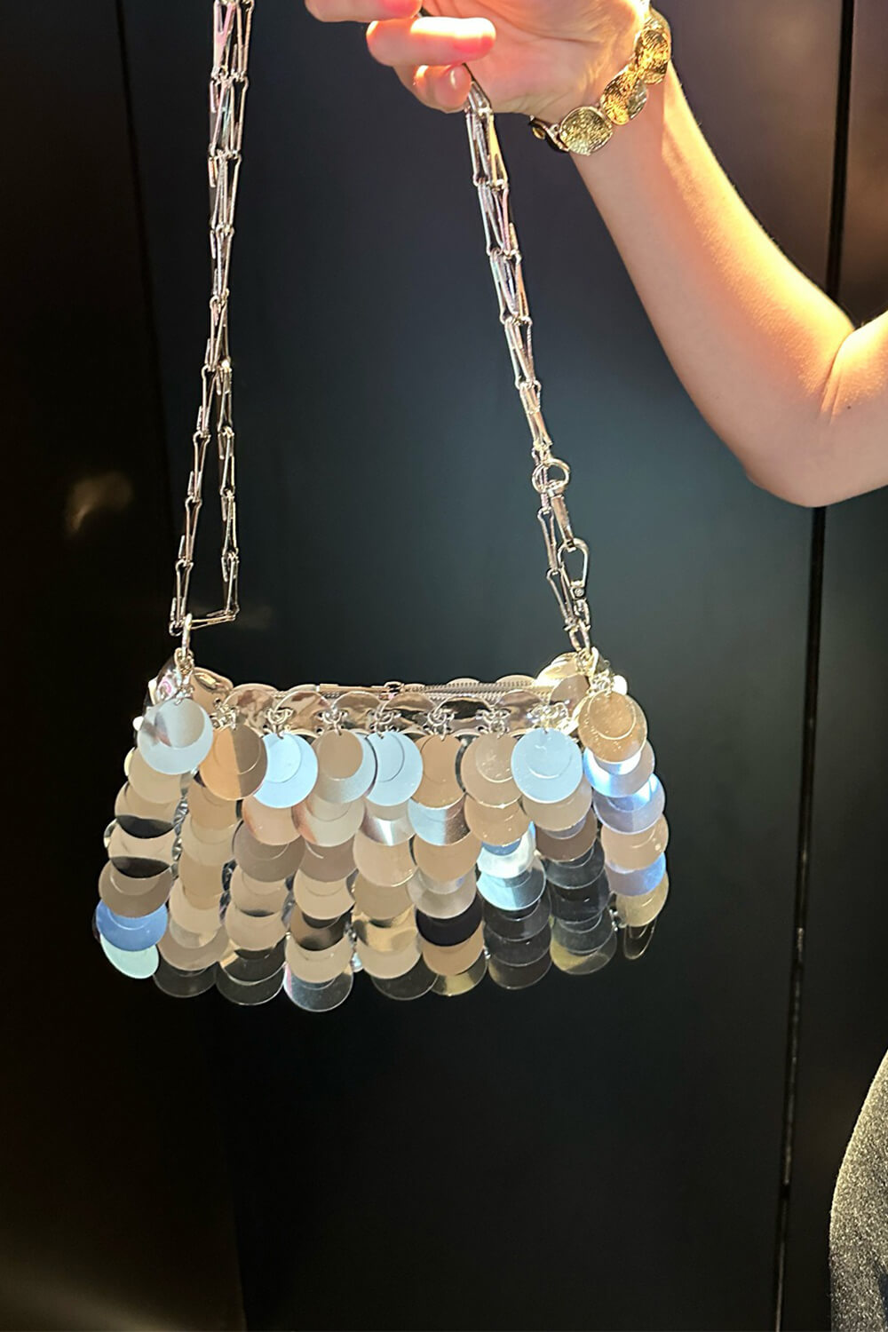 Sequined Crossbody Evening Clutch Bags