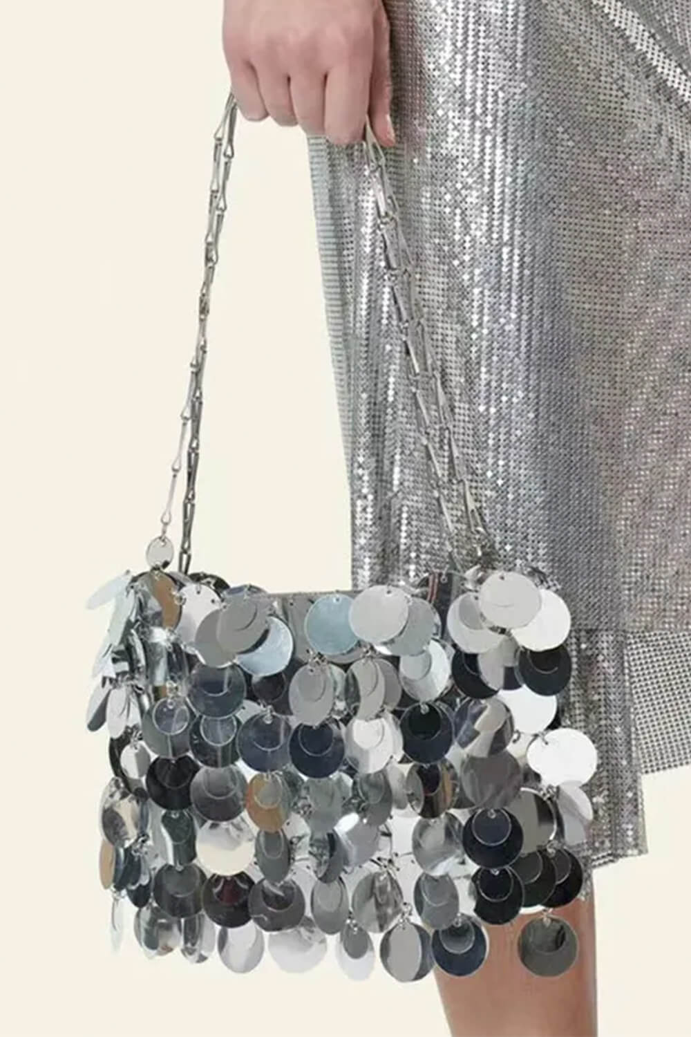 Sequined Crossbody Evening Clutch Bags
