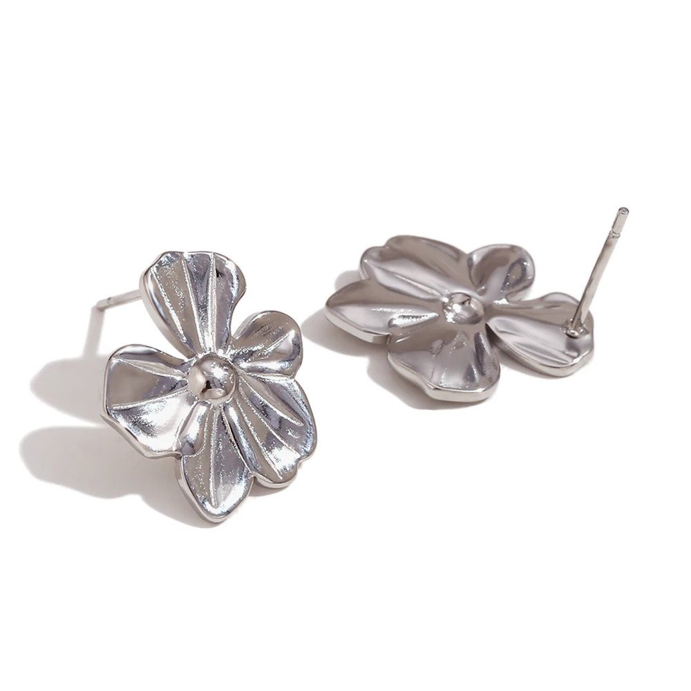 Flower Statement Earrings