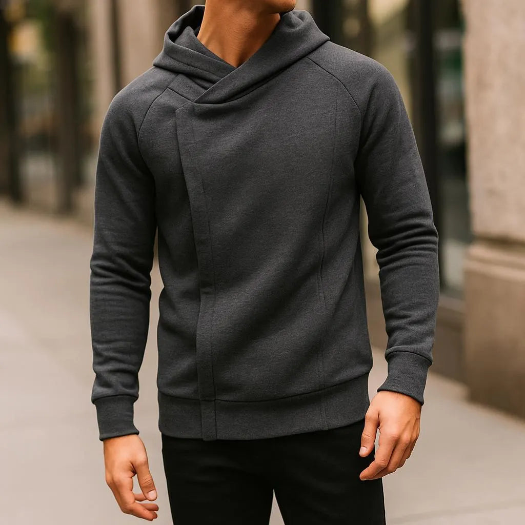 Crossover Zip Hoodie