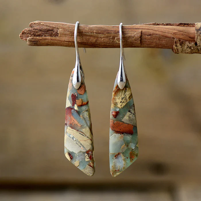 Elena | Engraved Earring