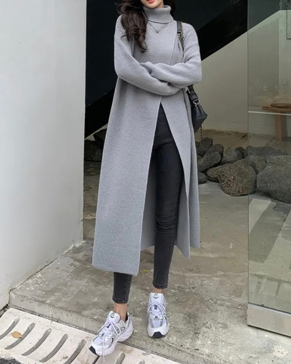 SUSANNA SWEATER Grey One Size