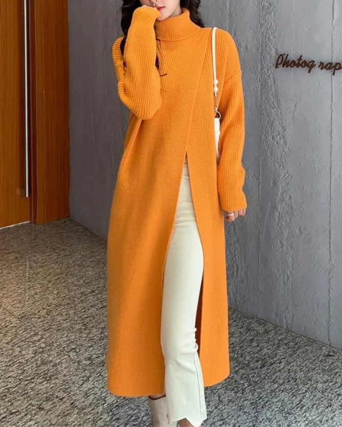 SUSANNA SWEATER Orange One Size