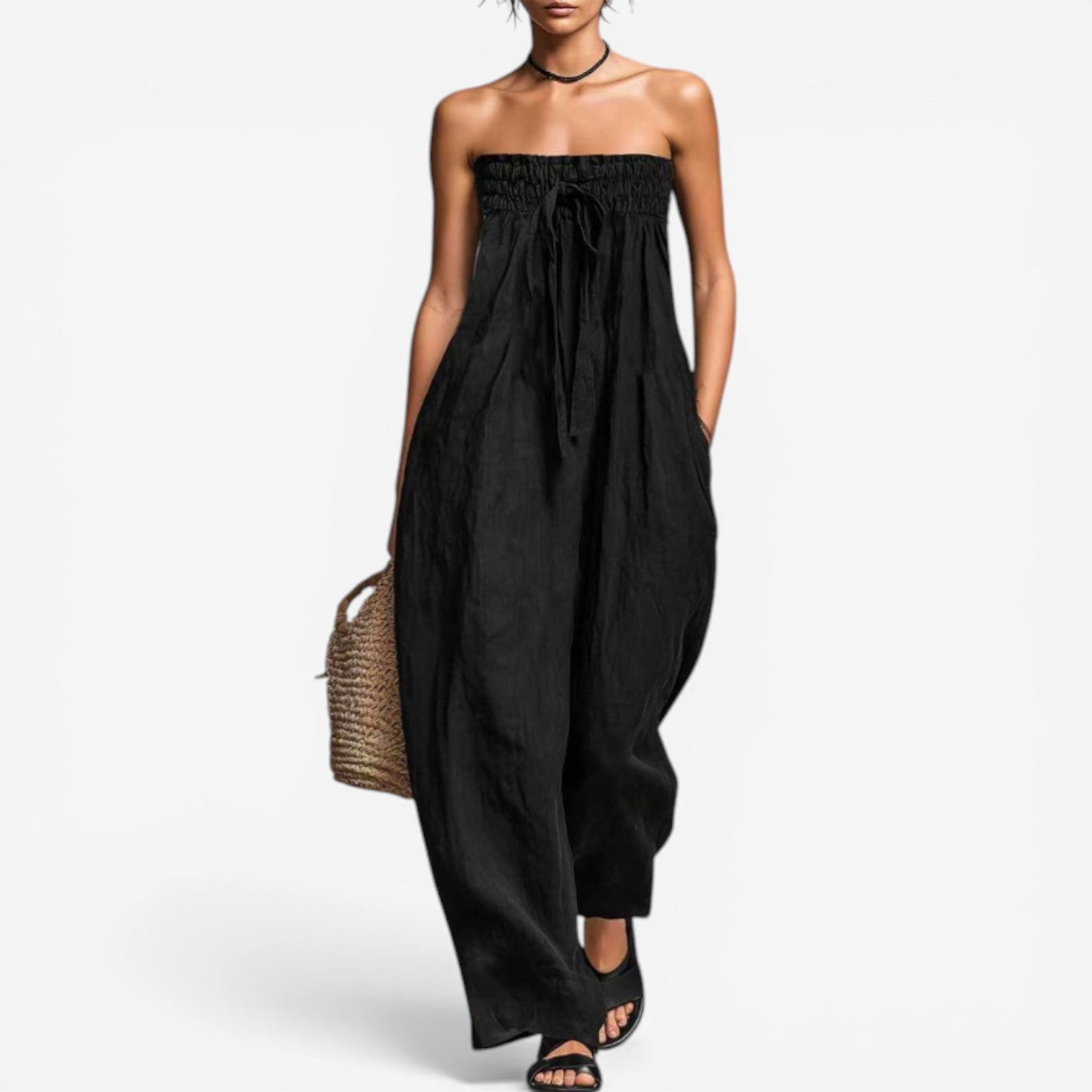 Velisse | Clean Cut Jumpsuit