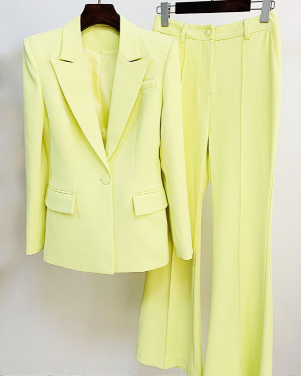 ISABELLA SUIT Light Yellow