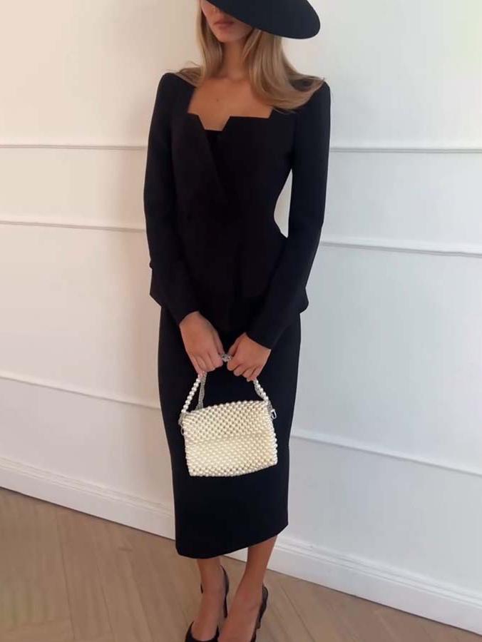 Jupe taille décontractée élégante