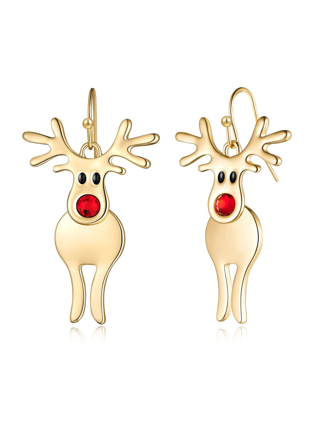 Boucles d'oreilles élan de Noël