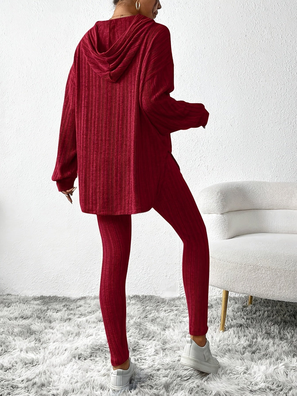 Kim Ribbed Knit Lounge Set