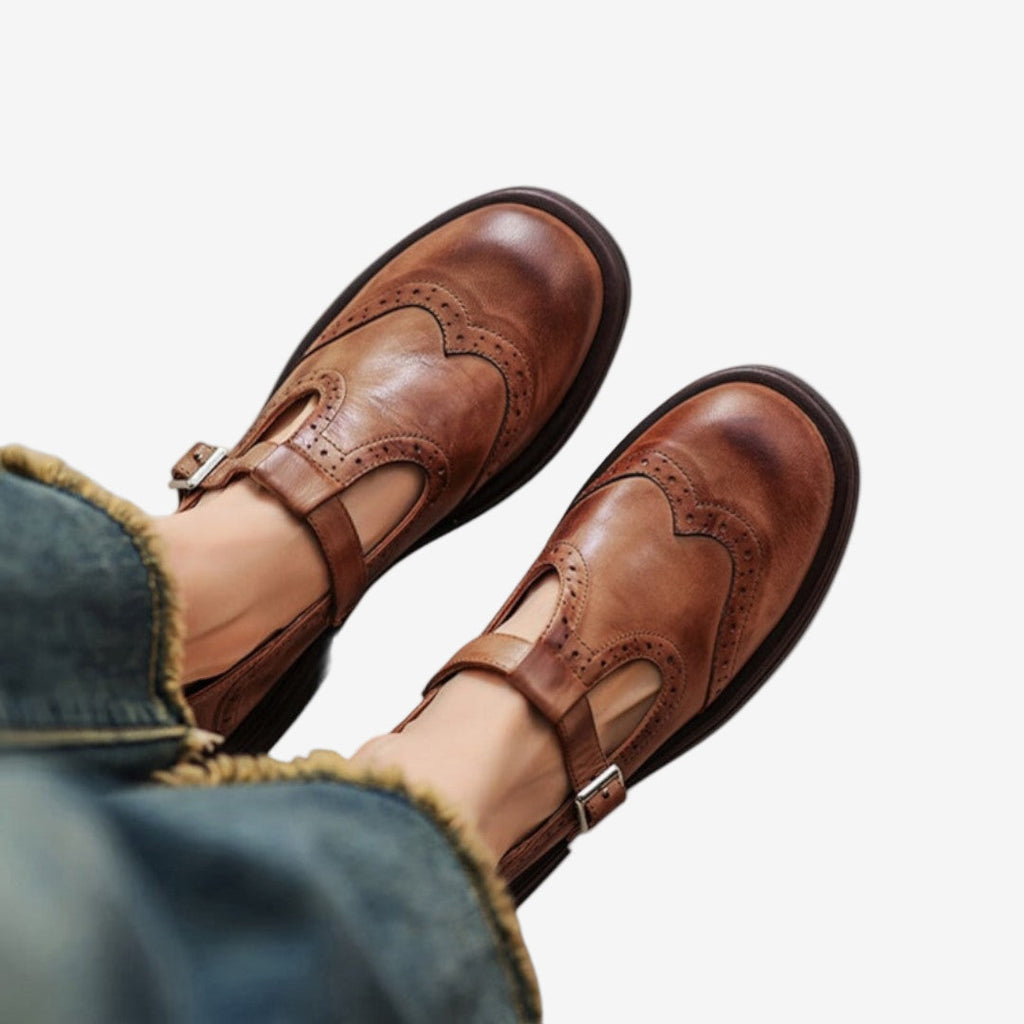 Kalyra | Structured Mary Janes