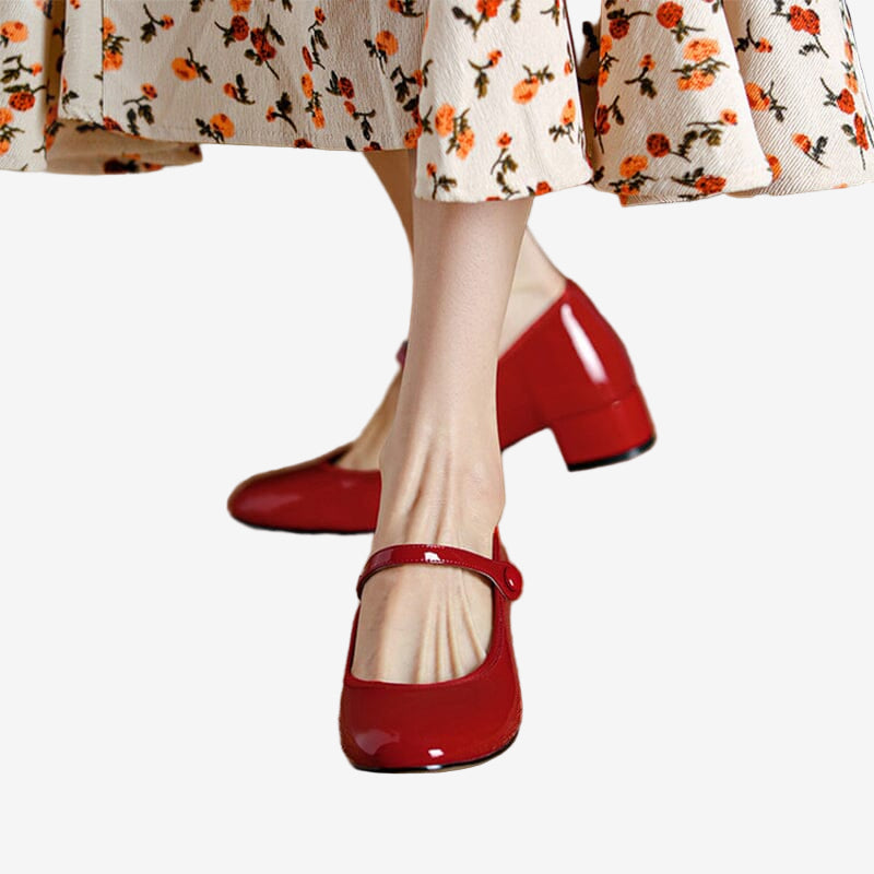 Elyonne | Sharp Line Mary Janes
