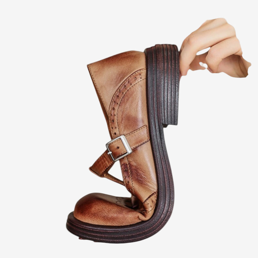 Kalyra | Structured Mary Janes