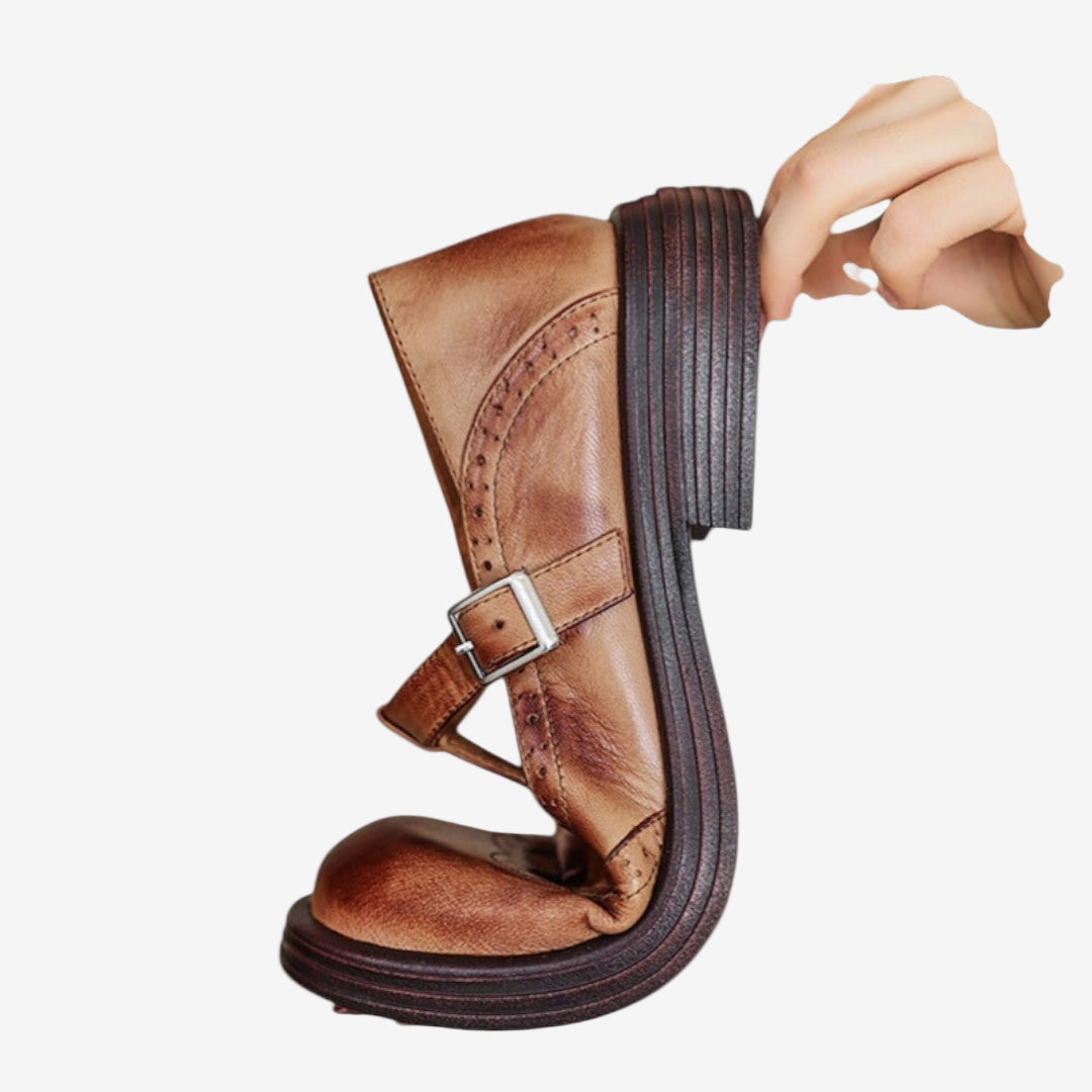 Kalyra | Structured Mary Janes