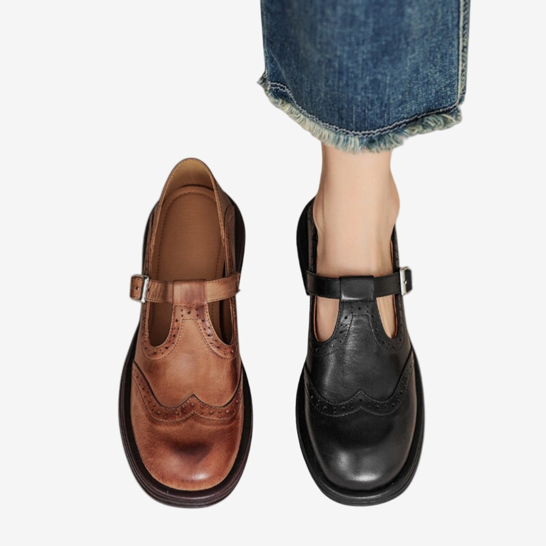 Kalyra | Structured Mary Janes