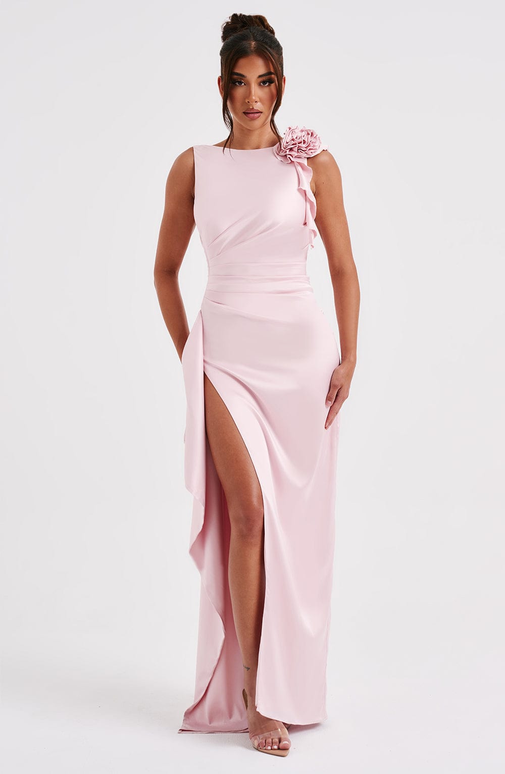 Juliet- Blush Maxi Dress