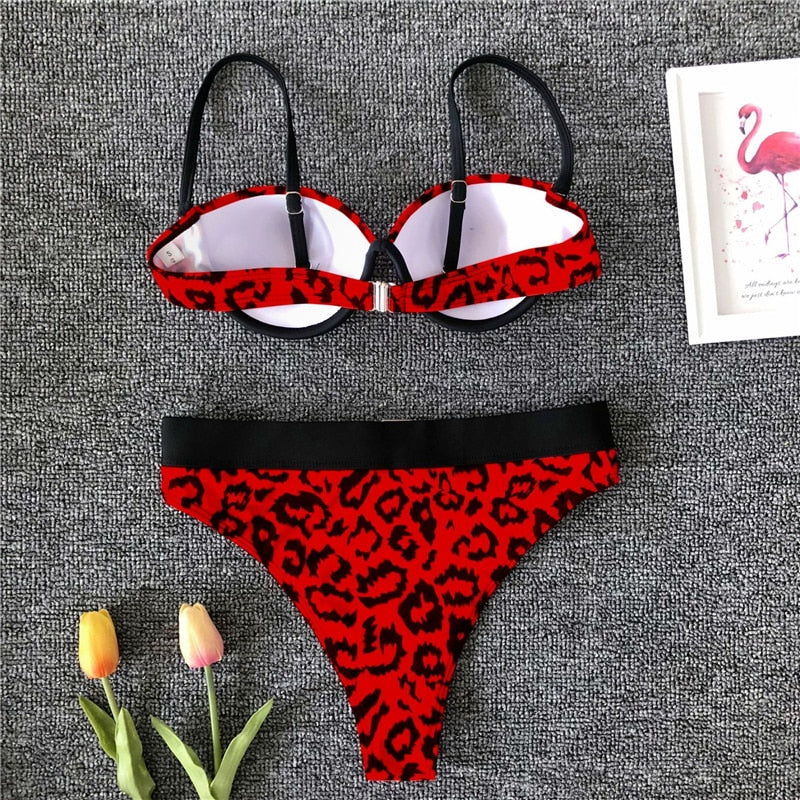Leopard Print Bikini