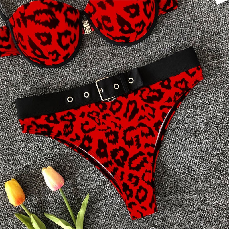 Leopard Print Bikini