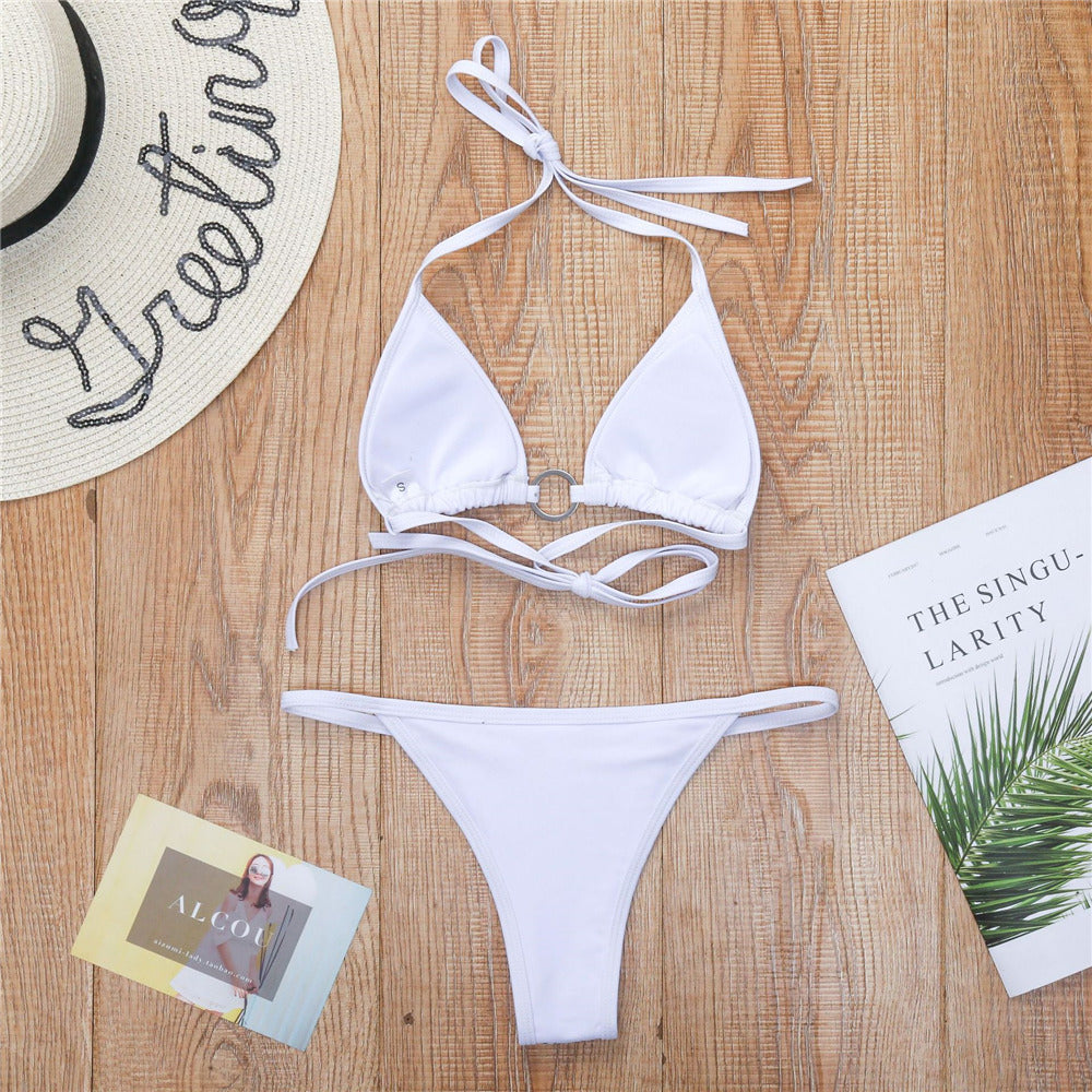 Crystal Bikini With Rhinestone