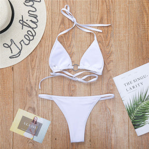 Crystal Bikini With Rhinestone