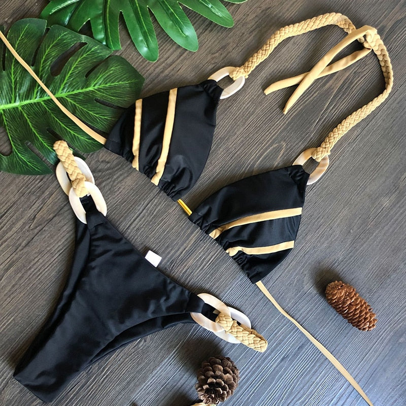 Halter Triangle Bikini