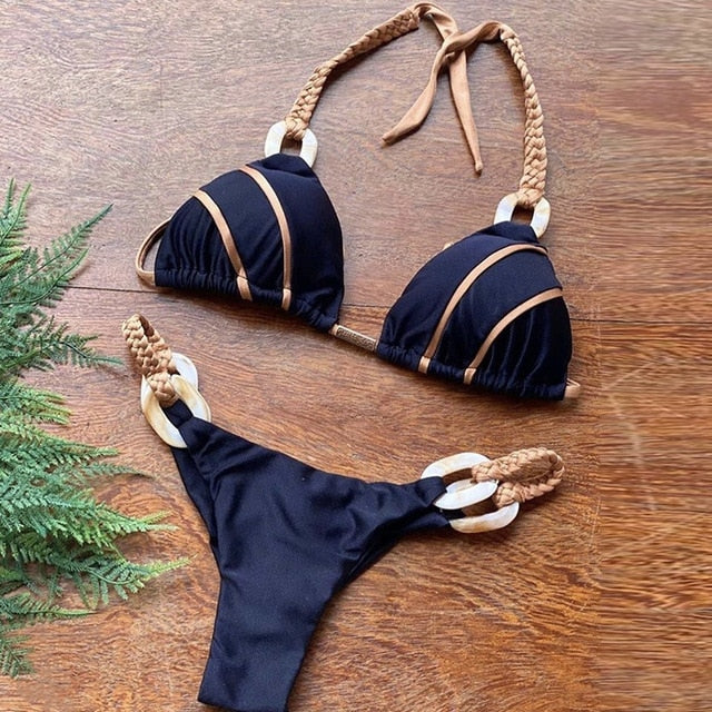 Halter Triangle Bikini
