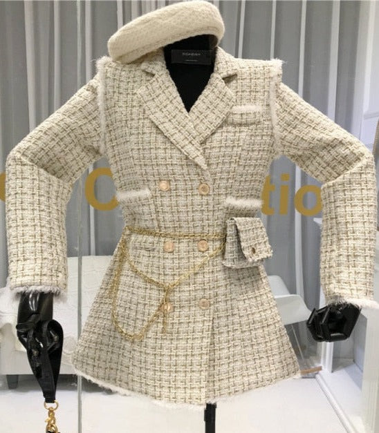 MARCIA TWEED BLAZER Beige