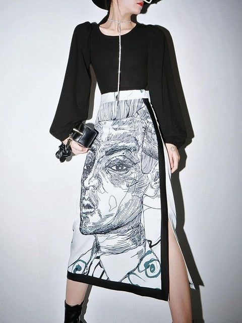DA VINCI TOP & SKIRT skirt