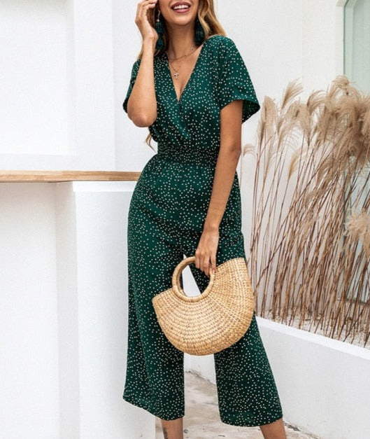 LISA JUMPSUIT Green