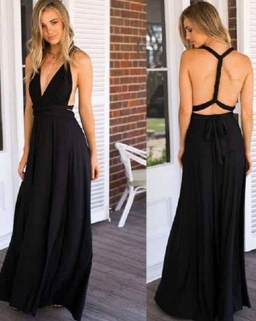 LILIAN MAXI DRESS Black