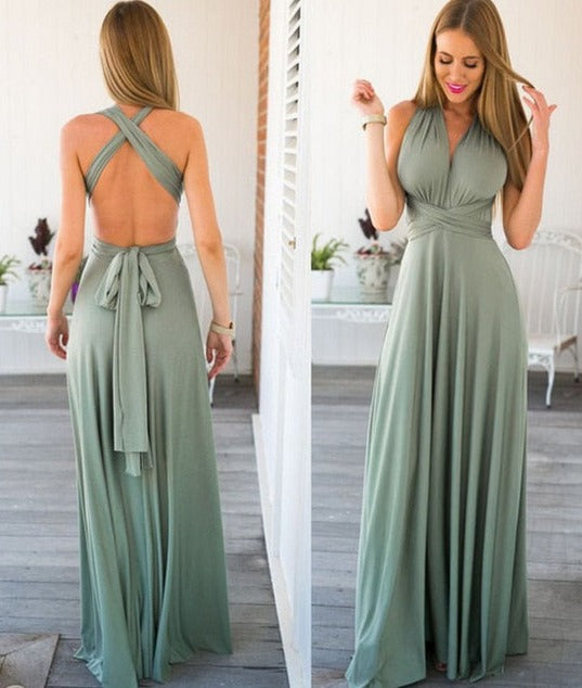 LILIAN MAXI DRESS celadon