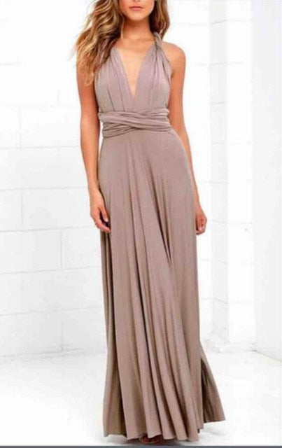 LILIAN MAXI DRESS Khaki