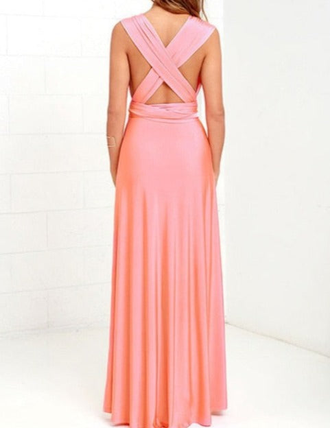 LILIAN MAXI DRESS Pink