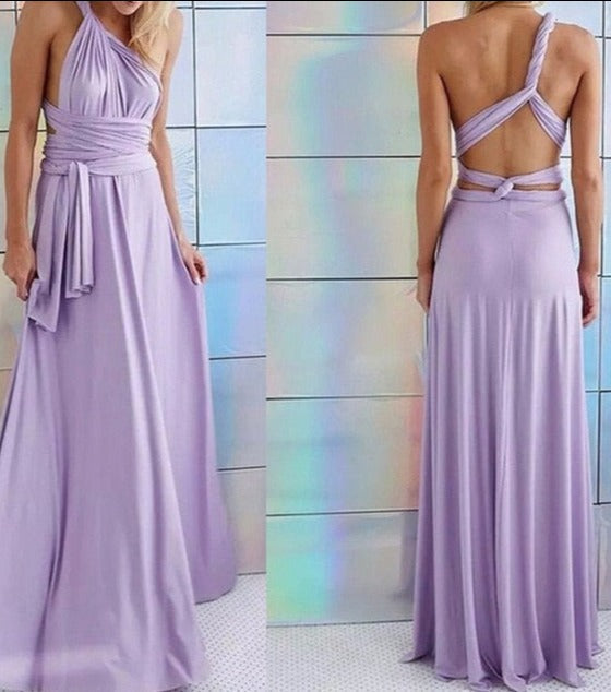 LILIAN MAXI DRESS Purple