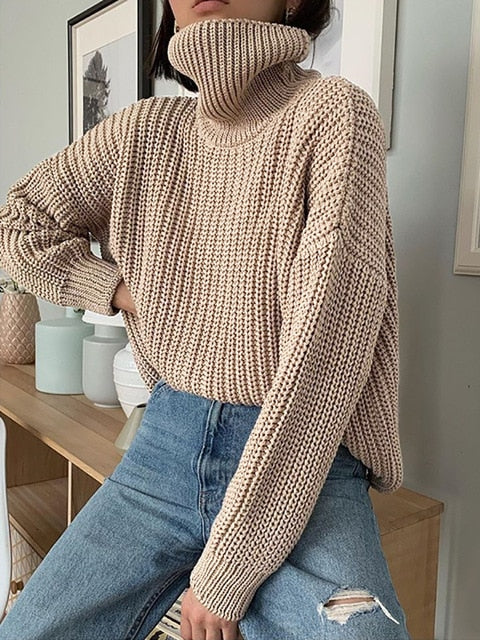 Nessa Sweater Khaki One Size