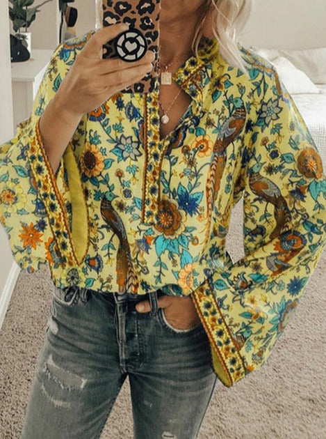VIVIAN BLOUSE Yellow