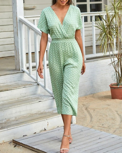 LISA JUMPSUIT Light Green