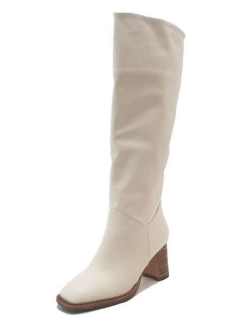 LUCCI CHIC BOOTS Ivory