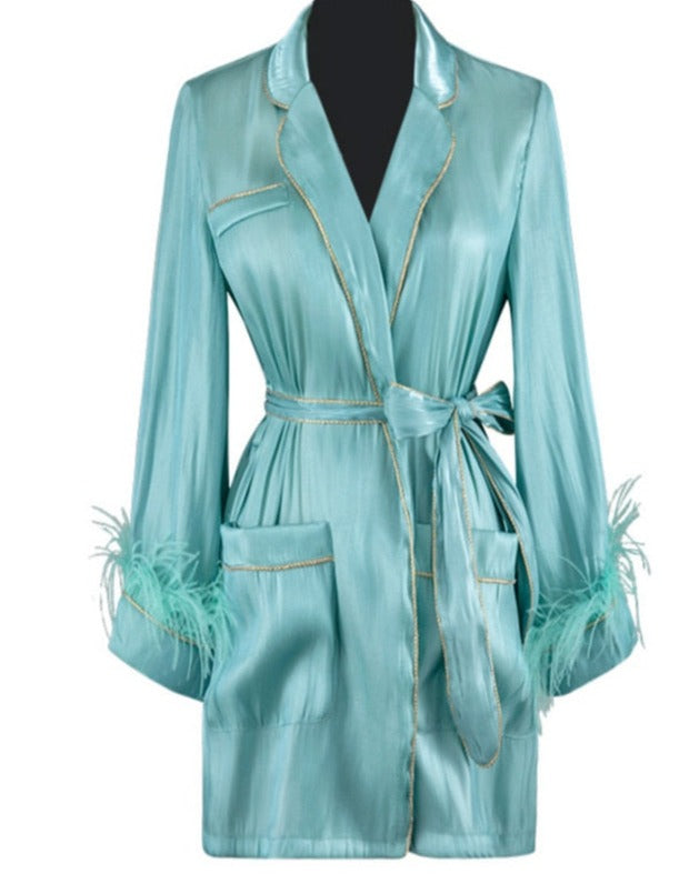 EVA ELEGANT KIMONO TOP tiffany