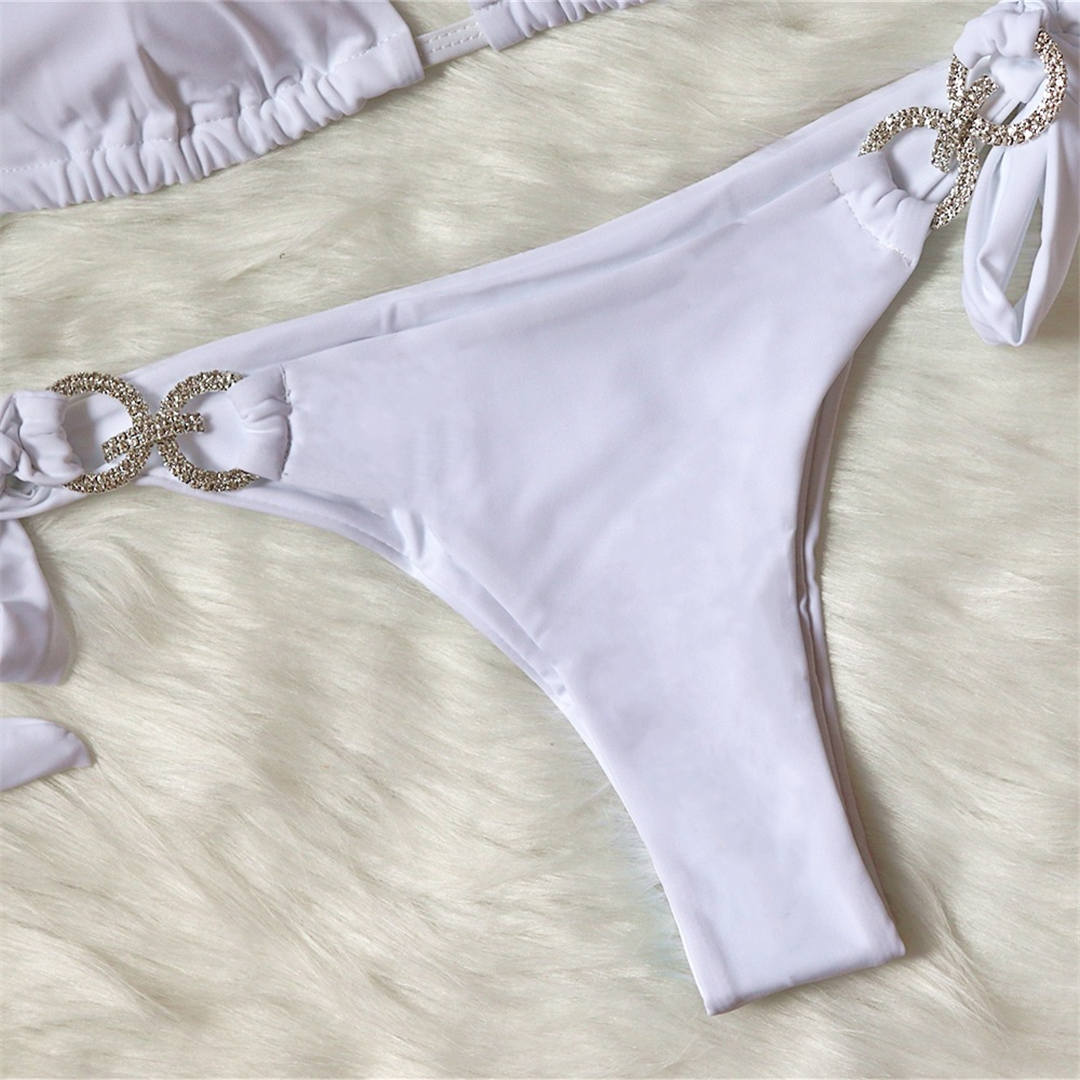 Halter Diamond Ring Bikini