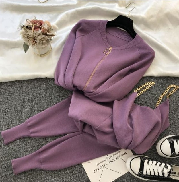 LAILA PANTS SET Lavander One Size